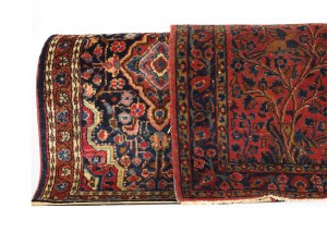 Mixed lot: 2 oriental carpets