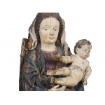 Hans Multscher, Leutkirch 1400 - 1467 Ulm, krąg, Madonna