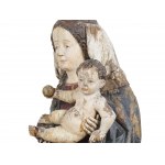 Hans Multscher, Leutkirch 1400 - 1467 Ulm, krąg, Madonna