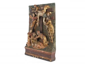 Zdjęcie z krzyża, płaskorzeźba, północne Niemcy, XVII wiek
