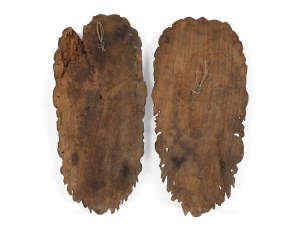 Coppia di mascaroni, XVII secolo
