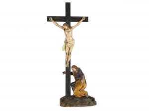 Crucifixion avec Marie-Madeleine, Italie/Naples ?, XVIIe siècle