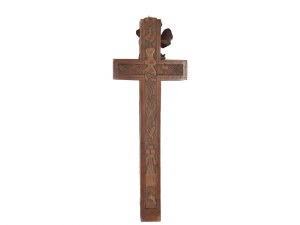 Relikviářový kříž, alpský, 18. století