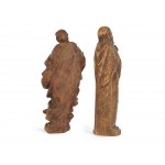 Dvojica figúr, Mária ako Panna a smútiaca Mária, 19. storočie?