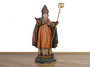 Svätý biskup, južné Nemecko, 18. storočie