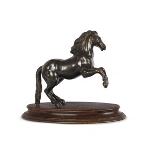 Cavallo nella levade, XVIII secolo