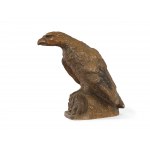 Mixed lot: sculpture, relief, eagle, double-headed eagle, ceramic eagle