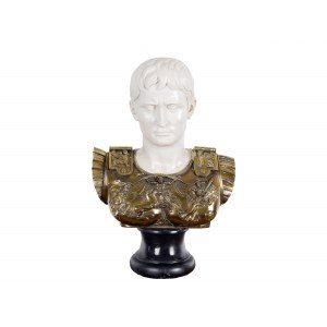 Cisár Augustus, busta po antike, okolo 1920/40