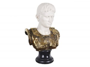 Emperor Augustus, bust after antiquity, around 1920/40