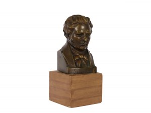 Josef Josephu, Breitensee 1889 - 1970 New York, busto ritratto di Franz Schubert