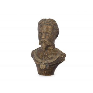 Portrétna busta bavorského kráľa Ľudovíta II.