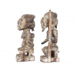 Pair of sculptures, Africa