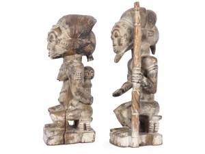 Paire de sculptures, Afrique