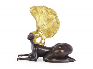 Ernst Fuchs, Vienne 1930 - 2015 Vienne, Femme en sphinx