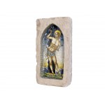 Tile with motif of St Sebastian, Italy, 16th/17th century