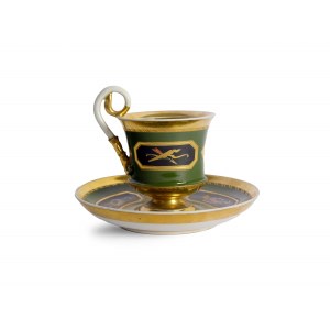 Cup with saucer, Old Vienna