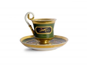 Cup with saucer, Old Vienna