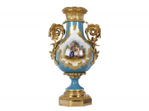 Sehr schöne Vase, Sèvres, Paris, Mitte 19.