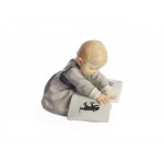 Girl with book, Hentschelkind, Meissen