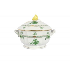 Soup tureen, Herend, Apponyi Vert