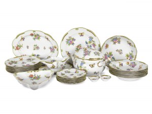 Dinner service for 6 persons, 25-piece, Herend, Victoria decor