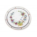 Miska serwisowa na okrągłym talerzu, Herend, Fleurs des Indes/Indian Basket Multicolour
