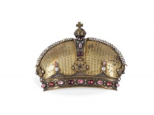 Korona w stylu Fabergé, XIX wiek