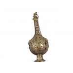 Butelka pielgrzyma, ażurowa figurka, Wenecja, XIX wiek