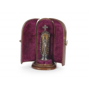 Small travelling altar, Mary of Lourdes, around 1900