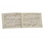 Vincenzo Bellini, Katania 1801 - 1835 Puteaux, handwritten music books by the composer