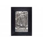 Mixed lot: 2 metal reliefs, allegorical depiction