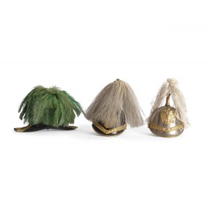 Lot mixte de 3 casques miniatures 