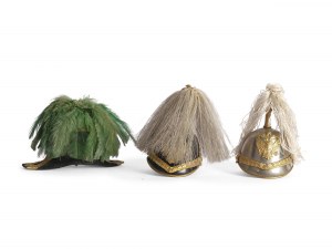 Lot mixte de 3 casques miniatures