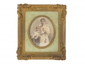 Miniature frame, 19th century