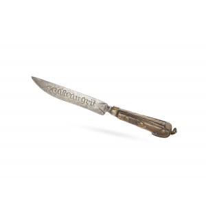 Knife, Hungary/Transylvania, dated 1784