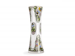 Vase, dans le style de Josef Hoffmann, conçu par le collège technique haïda, vers 1920