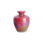 Secesia, sklenená váza 