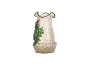 Vase à décor de chardons, Kralik