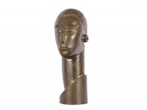 Portrétna hlava, Art Deco, okolo 1920/30