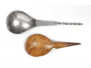 Pair of spoons, late Gothic
