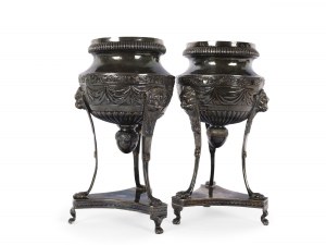 Vasenpaar, um 1800