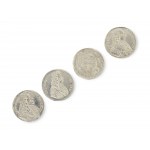 Piccolo barattolo con 10 monete d'argento, CORONAS CORONIS ADDE