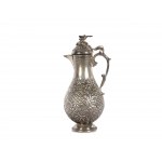 Oriental silver jug