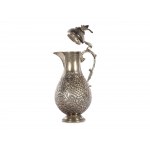 Oriental silver jug