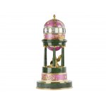 A highly significant unique colonnade clock in the style of Peter Carl Fabergé, Saint Petersburg 1846 - 1920 Switzerland