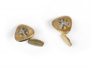 Pair of cufflinks, around 1910