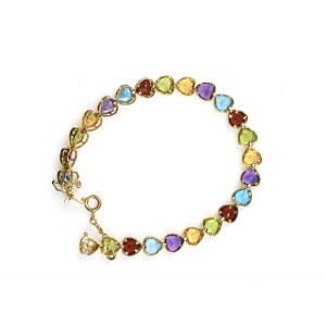 Bracelet with heart motifs