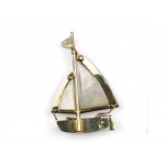 Brooch in the shape of a sailing ship