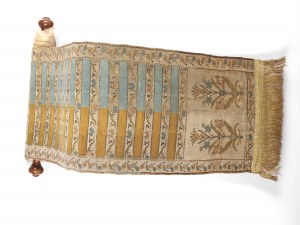 Tessuto con motivi floreali, indo-persiano, XVIII-XIX secolo