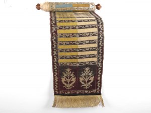 Textil mit floralen Mustern, indo-persisch, 18./19. Jahrhundert